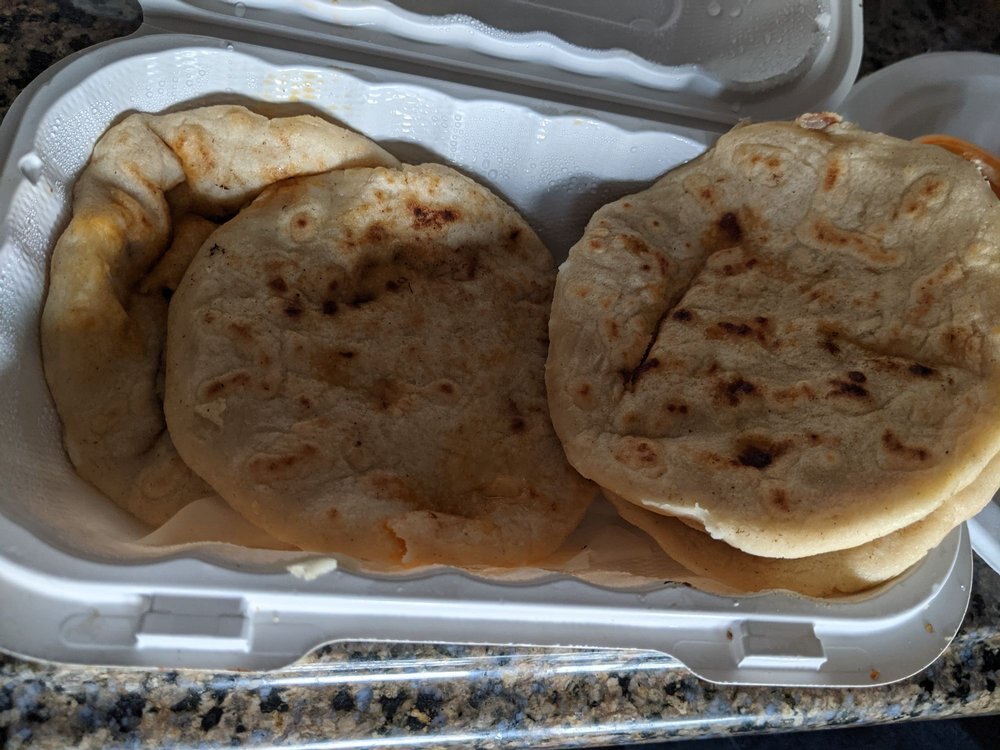 Handmade pupusas
