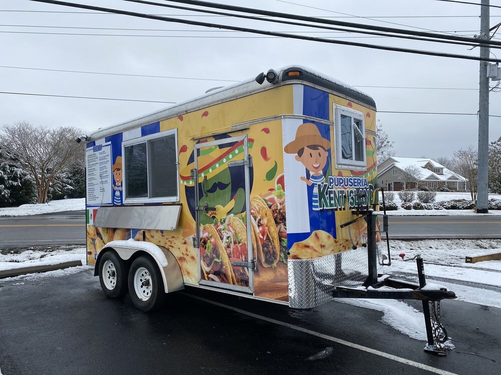 Pupusería Kent Island catering truck